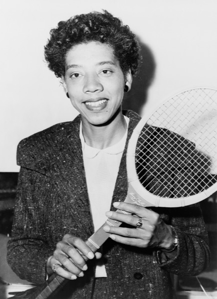Foto potret Althea Gibson