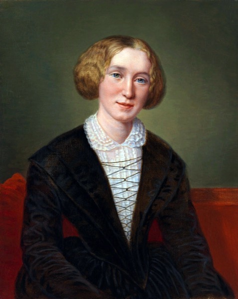 Foto potret George Eliot