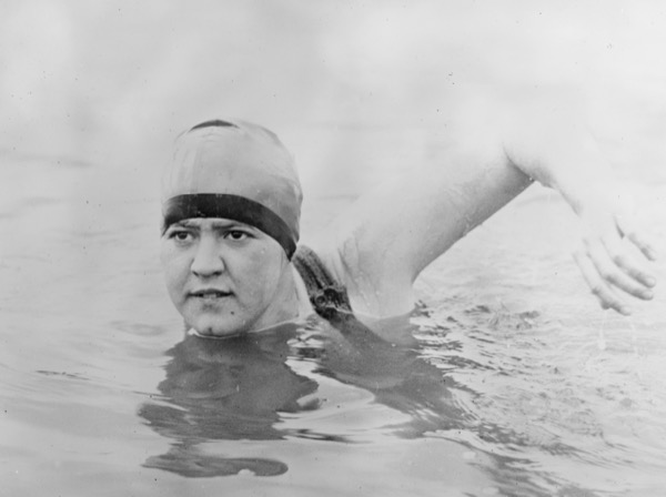 Foto potret Gertrude Ederle