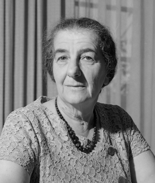 Foto potret Golda Meir