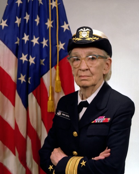 Foto potret Grace Hopper