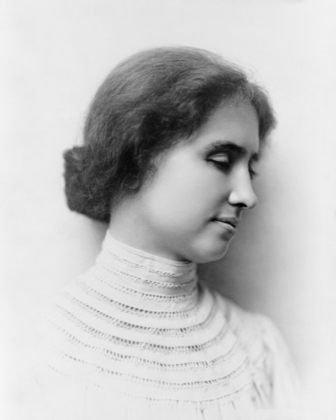 Foto potret Helen Keller