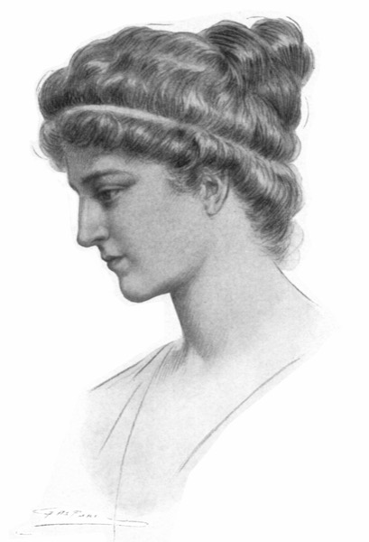 Foto potret Hypatia of Alexandria