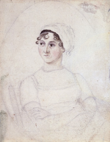 Foto potret Jane Austen