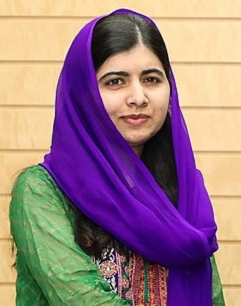 Foto potret Malala Yousafzai