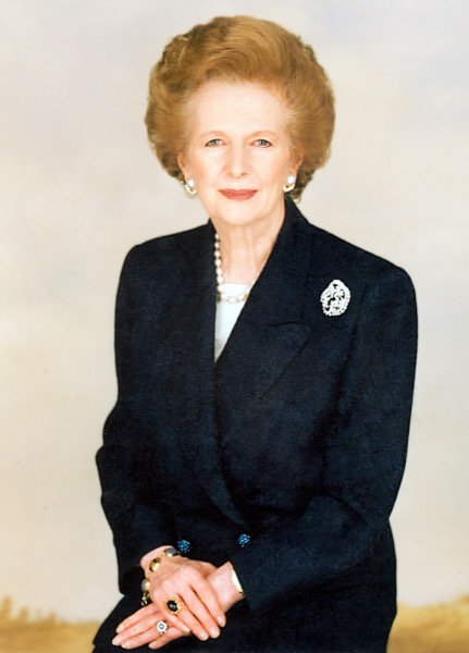 Foto potret Margaret Thatcher