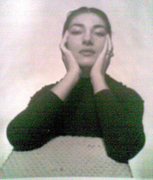 Foto potret Maria Callas