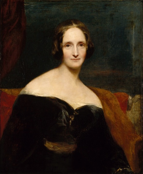 Foto potret Mary Shelley