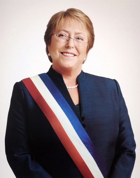 Foto potret Michelle Bachelet