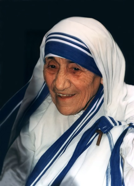 Foto potret Bunda Teresa