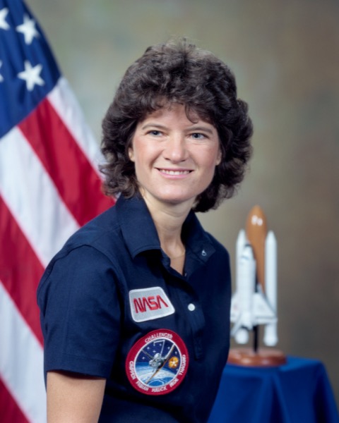 Foto potret Sally Ride
