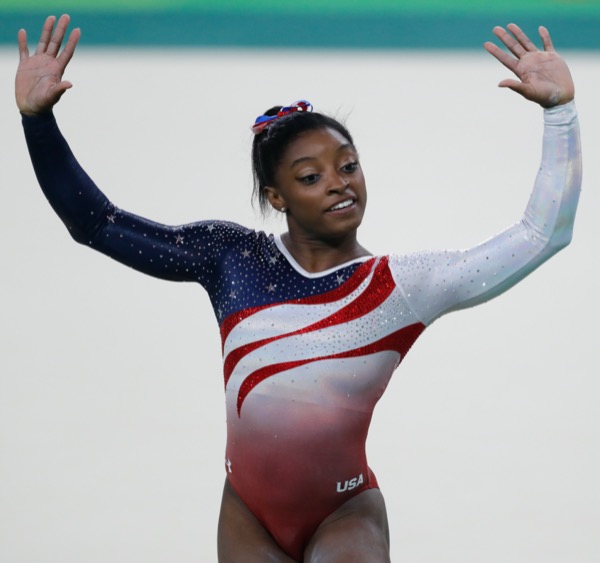 Foto potret Simone Biles