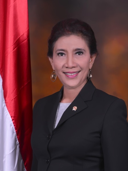 Foto potret Susi Pudjiastuti