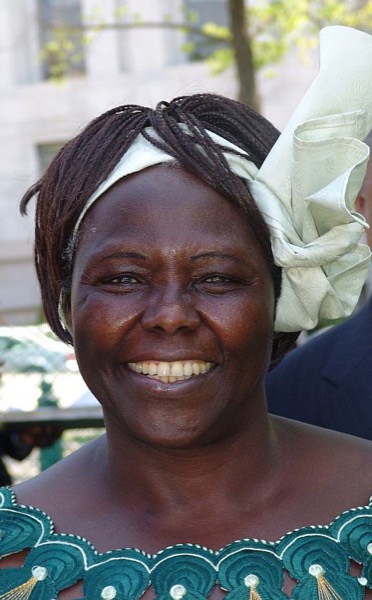 Foto potret Wangari Maathai