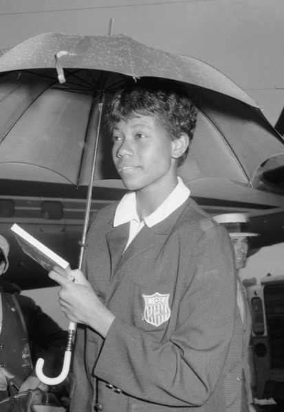 Foto potret Wilma Rudolph